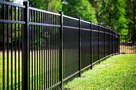 metal fence styles